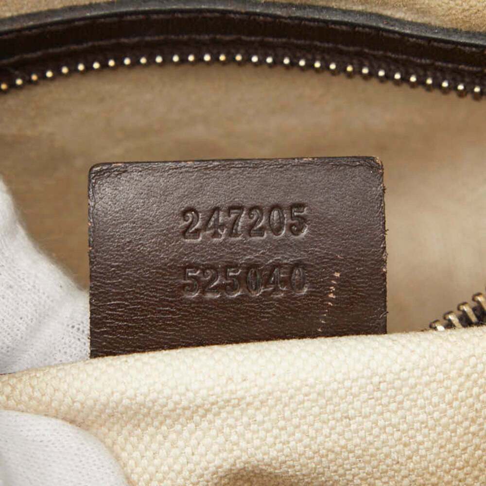GUCCI Cream Leather Shoulder Bag - Picture 10 of 11